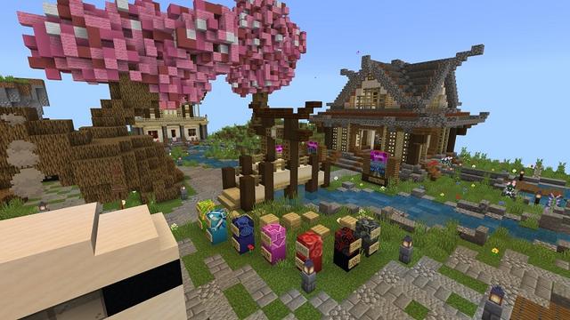 Screenshot of the Minecraft Bedrock Marketplace product Chunk Runner created by NeoMc.
