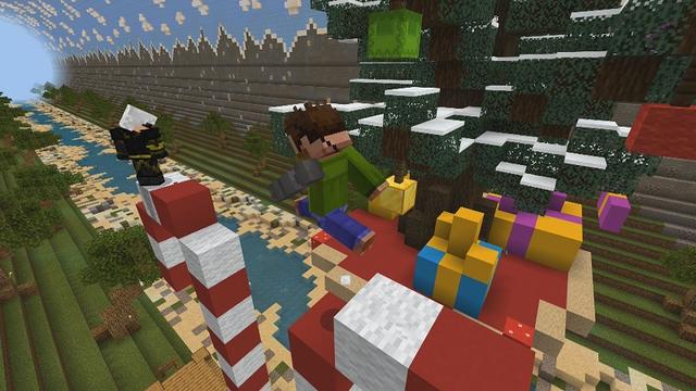 Screenshot of the Minecraft Bedrock Marketplace product Chunk Runner created by NeoMc.