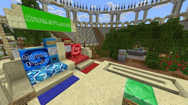 Screenshot of the Minecraft Bedrock Marketplace product Hangman created by NeoMc.