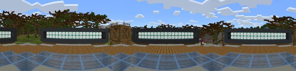 Panorama of the Minecraft Bedrock Marketplace product Lazr created by NeoMc.