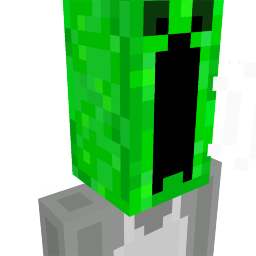 Thumbnail of the Minecraft Bedrock Marketplace product Screaming Creeper Head created by Netherfly.