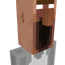 Thumbnail of the Minecraft Bedrock Marketplace product Screaming Villager Head created by Netherfly.