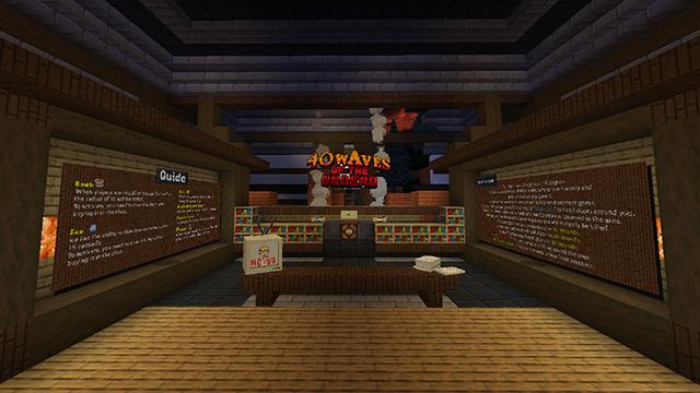 Screenshot of the Minecraft Bedrock Marketplace product 40 Waves of the Undead created by Netherpixel.