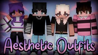 Thumbnail of the Minecraft Bedrock Marketplace product Aesthetic Outfits created by Netherpixel.