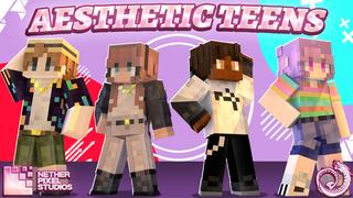 Thumbnail of the Minecraft Bedrock Marketplace product Aesthetic Teens created by Netherpixel.