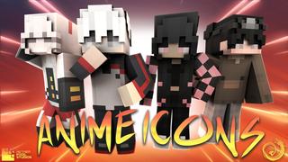 Thumbnail of the Minecraft Bedrock Marketplace product Anime Icons created by Netherpixel.