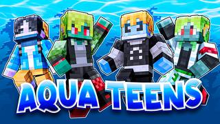 Thumbnail of the Minecraft Bedrock Marketplace product Aqua Teens created by Netherpixel.