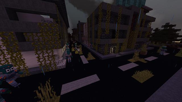 Screenshot of the Minecraft Bedrock Marketplace product Area 55 created by Netherpixel.