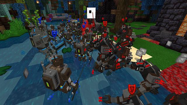 Screenshot of the Minecraft Bedrock Marketplace product Arena Legends created by Netherpixel.