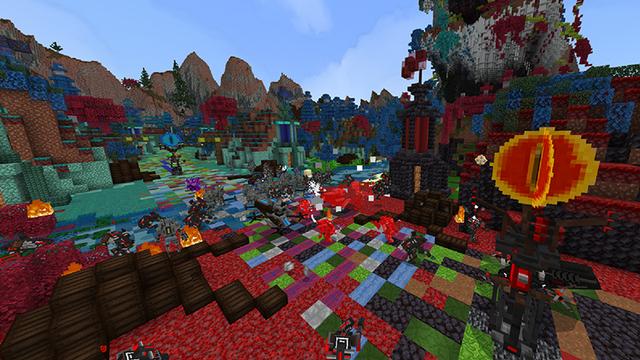 Screenshot of the Minecraft Bedrock Marketplace product Arena Legends created by Netherpixel.