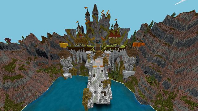 Screenshot of the Minecraft Bedrock Marketplace product Attack of the Mobs created by Netherpixel.