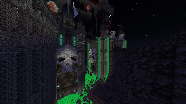 Screenshot of the Minecraft Bedrock Marketplace product Azaroth Fortress created by Netherpixel.