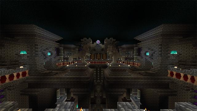 Screenshot of the Minecraft Bedrock Marketplace product Azaroth Fortress created by Netherpixel.