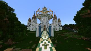 Screenshot of the Minecraft Bedrock Marketplace product BATTLE OF THE TWO KINGDOMS created by Netherpixel.