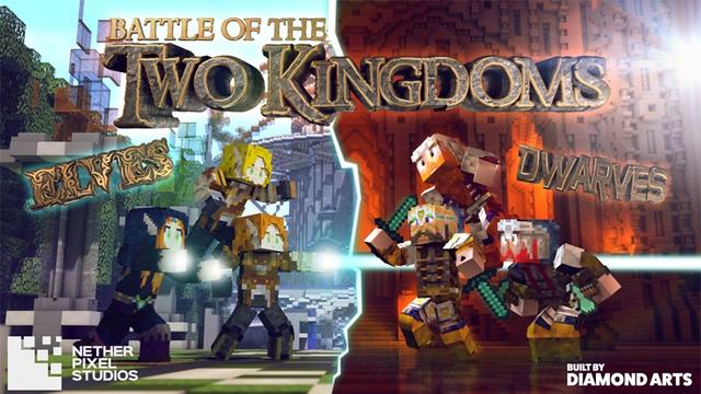 Thumbnail of the Minecraft Bedrock Marketplace product BATTLE OF THE TWO KINGDOMS created by Netherpixel.