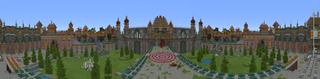 Panorama of the Minecraft Bedrock Marketplace product Battlefield Domination created by Netherpixel.