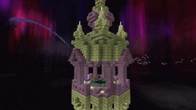 Screenshot of the Minecraft Bedrock Marketplace product Beyond The End Add-On created by Netherpixel.