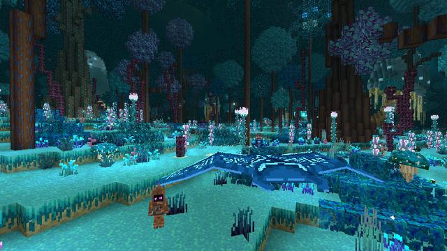 Screenshot of the Minecraft Bedrock Marketplace product Beyond The End Add-On created by Netherpixel.
