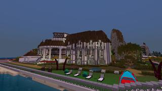 Screenshot of the Minecraft Bedrock Marketplace product Billionaire Island created by Netherpixel.