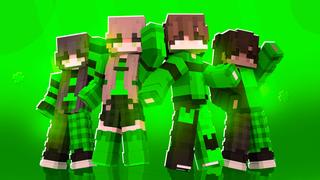 Thumbnail of the Minecraft Bedrock Marketplace product Black + Green Drip created by Netherpixel.