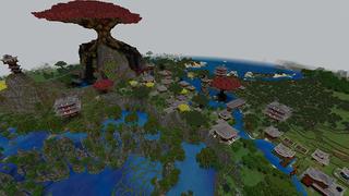 Screenshot of the Minecraft Bedrock Marketplace product Blockedit: Shogun created by Netherpixel.