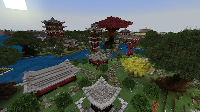 Screenshot of the Minecraft Bedrock Marketplace product Blockedit: Shogun created by Netherpixel.