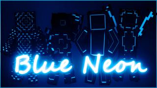 Thumbnail of the Minecraft Bedrock Marketplace product Blue Neon created by Netherpixel.