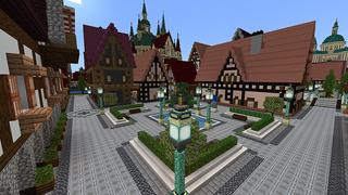 Screenshot of the Minecraft Bedrock Marketplace product Brightmoor Castle created by Netherpixel.