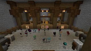 Screenshot of the Minecraft Bedrock Marketplace product Challenge: Walk on the Blocks created by Netherpixel.