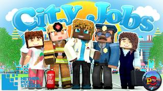 Thumbnail of the Minecraft Bedrock Marketplace product City Jobs created by Netherpixel.