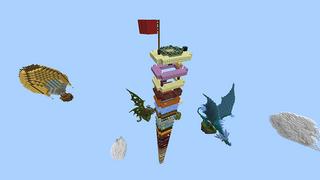 Screenshot of the Minecraft Bedrock Marketplace product Climb! created by Netherpixel.