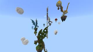 Screenshot of the Minecraft Bedrock Marketplace product Climb! created by Netherpixel.