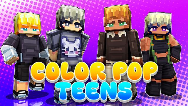 Thumbnail of the Minecraft Bedrock Marketplace product Colour Pop Teens created by Netherpixel.