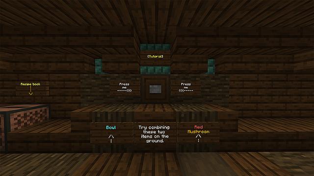 Screenshot of the Minecraft Bedrock Marketplace product Combine created by Netherpixel.