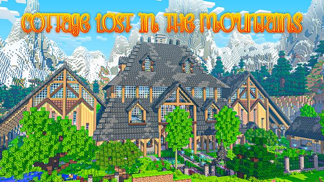 Thumbnail of the Minecraft Bedrock Marketplace product Cottage Lost in the Mountains created by Netherpixel.