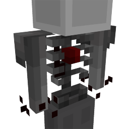Thumbnail of the Minecraft Bedrock Marketplace product Crimson Skeleton Body created by Netherpixel.