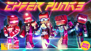 Thumbnail of the Minecraft Bedrock Marketplace product Cyber Punks created by Netherpixel.