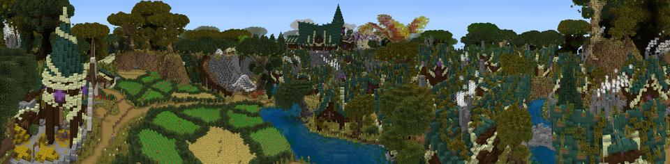 Panorama of the Minecraft Bedrock Marketplace product Daladriane created by Netherpixel.