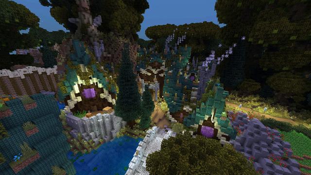 Screenshot of the Minecraft Bedrock Marketplace product Daladriane created by Netherpixel.
