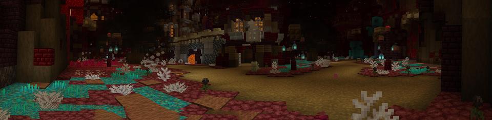Panorama of the Minecraft Bedrock Marketplace product Deathwish: Resurgence created by Netherpixel.