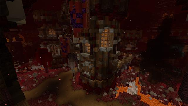 Screenshot of the Minecraft Bedrock Marketplace product Deathwish: Resurgence created by Netherpixel.