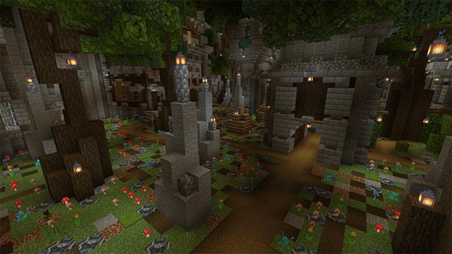 Screenshot of the Minecraft Bedrock Marketplace product Deathwish: Resurgence created by Netherpixel.
