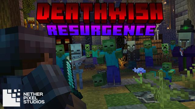 Thumbnail of the Minecraft Bedrock Marketplace product Deathwish: Resurgence created by Netherpixel.