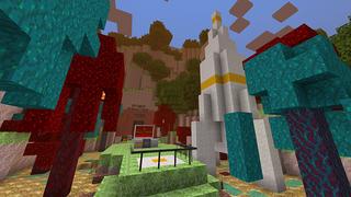 Screenshot of the Minecraft Bedrock Marketplace product Deep Caves created by Netherpixel.