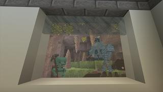 Screenshot of the Minecraft Bedrock Marketplace product Deep Caves created by Netherpixel.