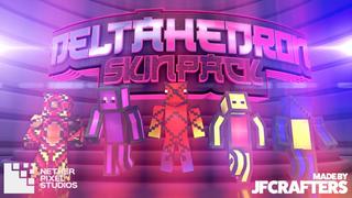 Thumbnail of the Minecraft Bedrock Marketplace product Deltahedron Skin Pack created by Netherpixel.