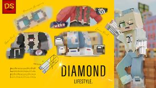 Thumbnail of the Minecraft Bedrock Marketplace product Diamond Lifestyle created by Netherpixel.