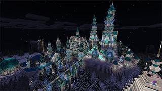 Screenshot of the Minecraft Bedrock Marketplace product Dragon Snow created by Netherpixel.