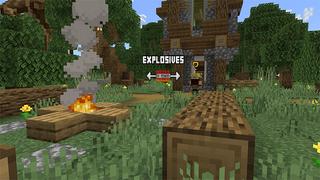 Screenshot of the Minecraft Bedrock Marketplace product Dwarven City Demolition Crew created by Netherpixel.