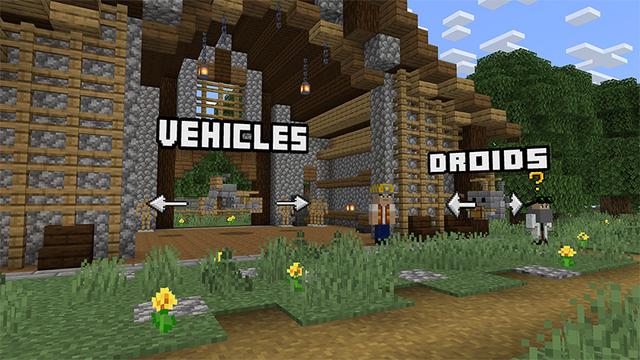 Screenshot of the Minecraft Bedrock Marketplace product Dwarven City Demolition Crew created by Netherpixel.